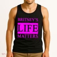 Britney's Life Matters BLM Free Britney Tank Top thumb 3
