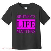 Britney's Life Matters BLM Free Britney Toddler T-Shirt thumb 0