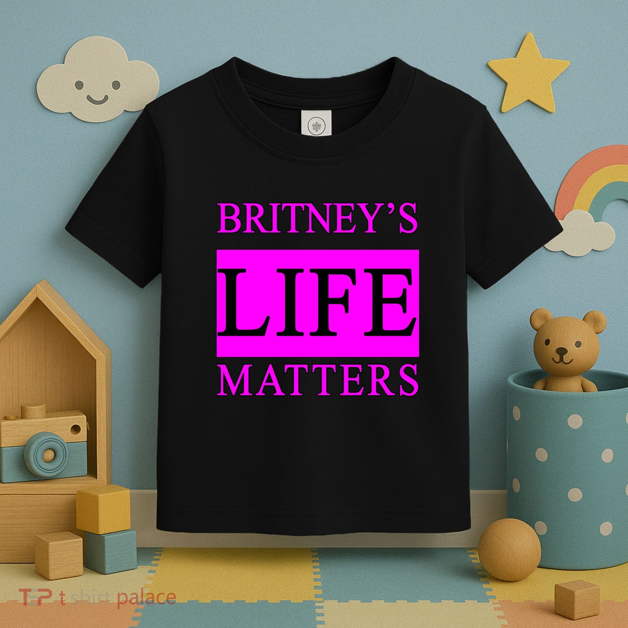 Britney's Life Matters BLM Free Britney Toddler T-Shirt
