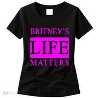 Britney's Life Matters BLM Free Britney Women's T-Shirt thumb 0