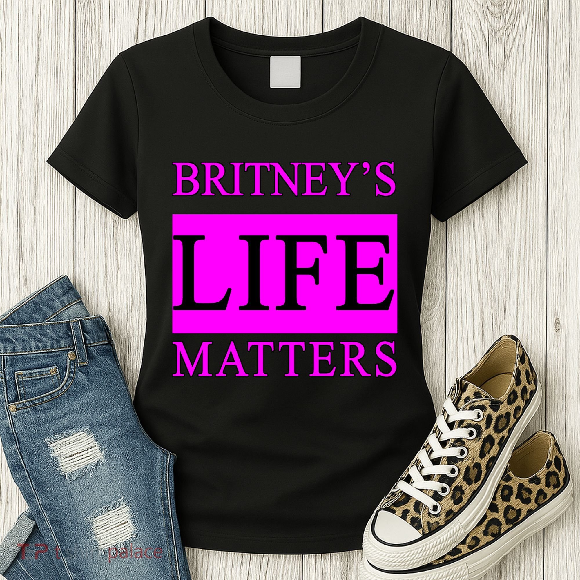 Britney's Life Matters BLM Free Britney Women's T-Shirt