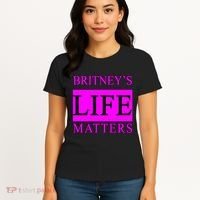 Britney's Life Matters BLM Free Britney Women's T-Shirt thumb 4