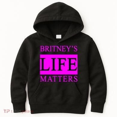 Britney's Life Matters BLM Free Britney Kids Hoodie