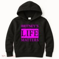 Britney's Life Matters BLM Free Britney Kids Hoodie thumb 0
