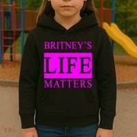 Britney's Life Matters BLM Free Britney Kids Hoodie thumb 3