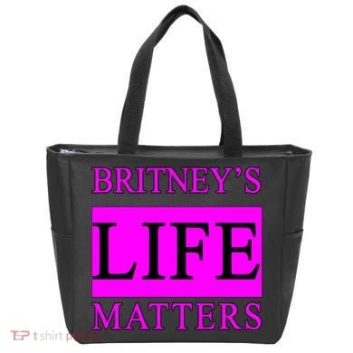 Britney's Life Matters BLM Free Britney Bag