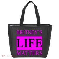 Britney's Life Matters BLM Free Britney Tote Bag thumb 0