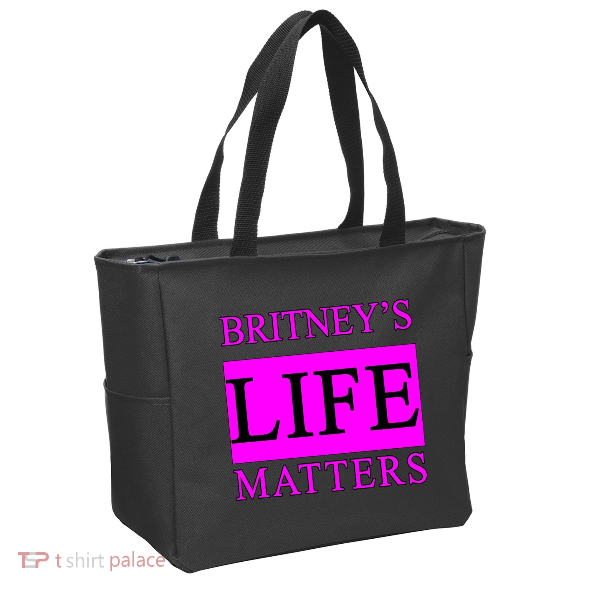 Britney's Life Matters BLM Free Britney Tote Bag