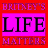 Britney's Life Matters BLM Free Britney Santa Hat thumb 1