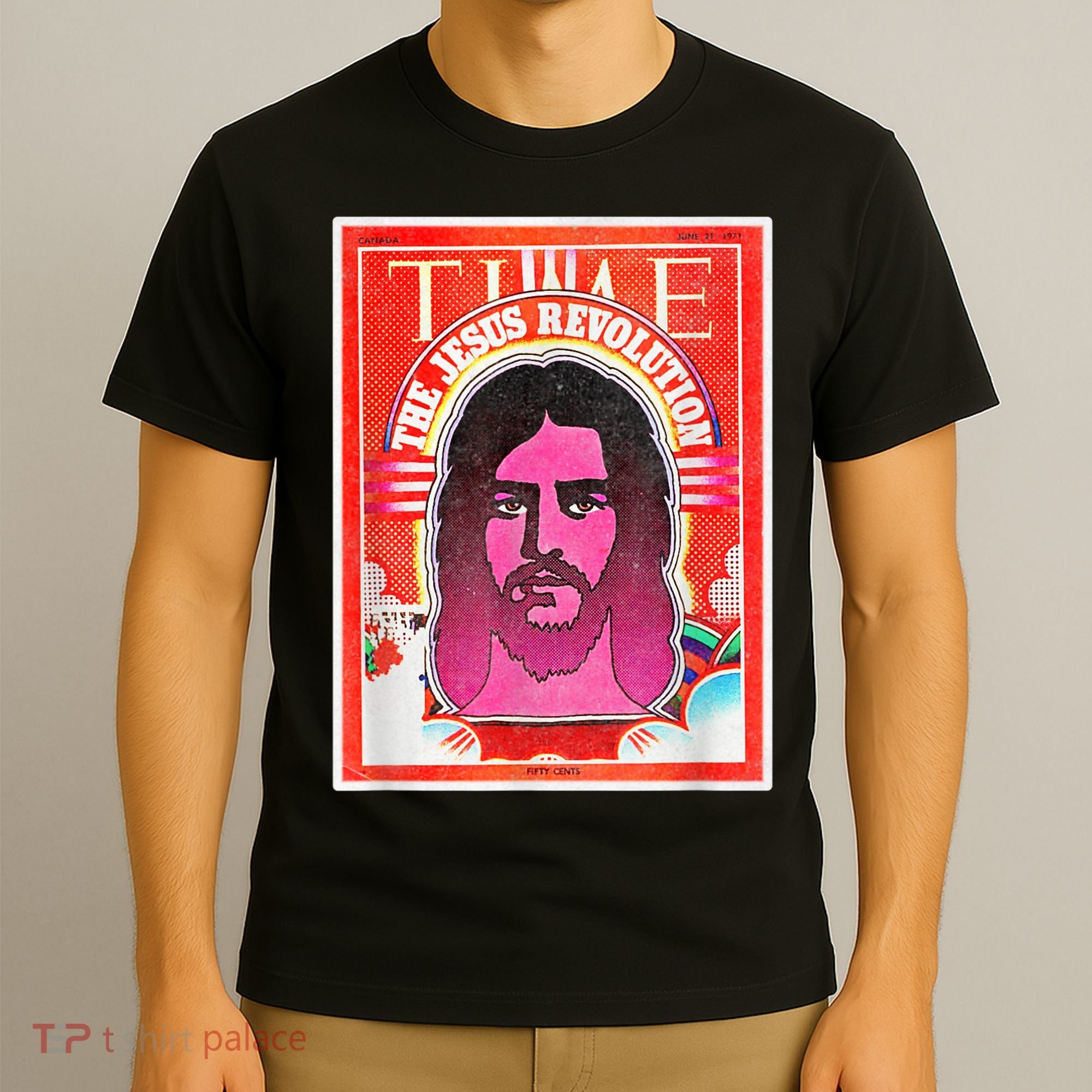 Boho Retro Jesus Revolution Vintage Christian Faith Revival T-Shirt