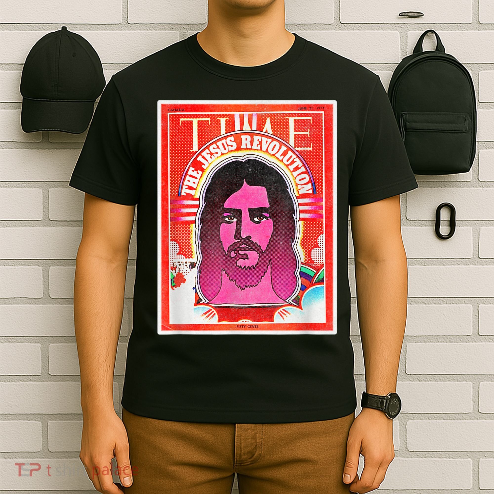 Boho Retro Jesus Revolution Vintage Christian Faith Revival T-Shirt
