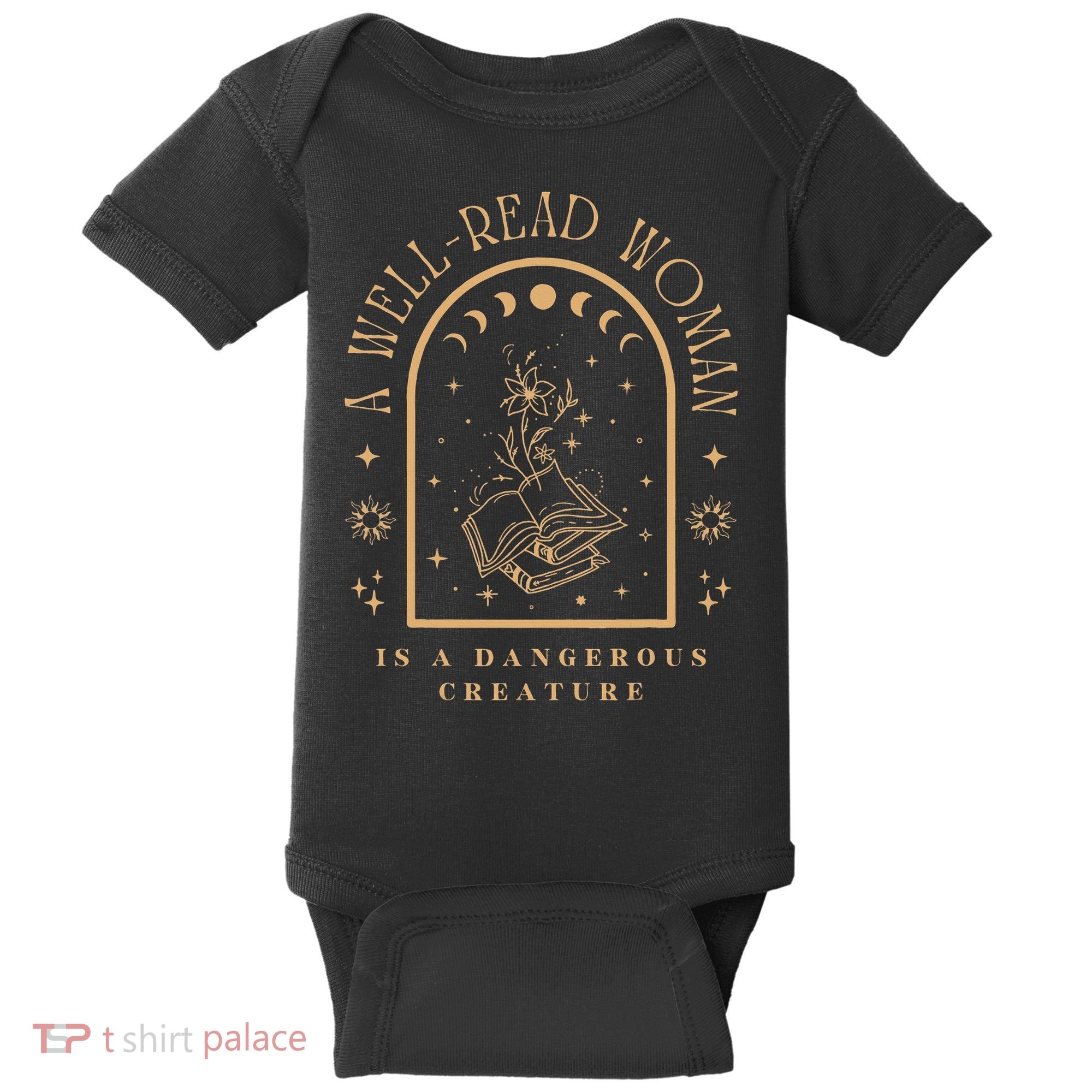 Bookish Reading Librarian Literature Books Club Funny Baby Bodysuit