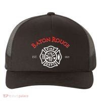 Baton Rouge Louisiana Fire Rescue Department Firefighters Yupoong Adult 5-Panel Trucker Hat thumb 0