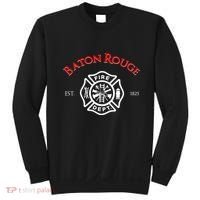 Baton Rouge Louisiana Fire Rescue Department Firefighters Sweatshirt thumb 0