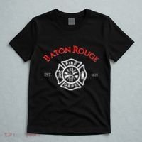 Baton Rouge Louisiana Fire Rescue Department Firefighters T-Shirt thumb 5