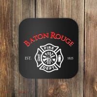 Baton Rouge Louisiana Fire Rescue Department Firefighters Coaster thumb 0