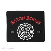 Baton Rouge Louisiana Fire Rescue Department Firefighters Mousepad thumb 0