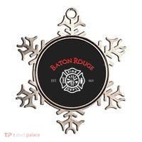Baton Rouge Louisiana Fire Rescue Department Firefighters Ornament thumb 0