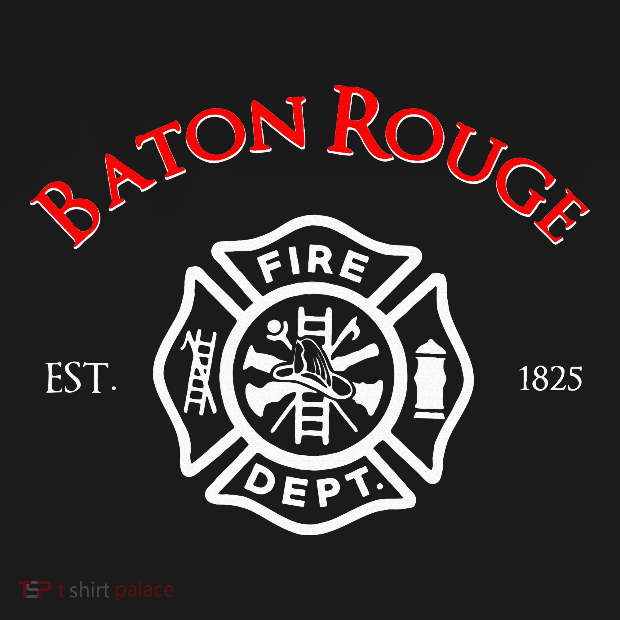 Baton Rouge Louisiana Fire Rescue Department Firefighters Women's Tank Top