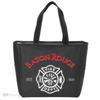 Baton Rouge Louisiana Fire Rescue Department Firefighters Tote Bag thumb 0