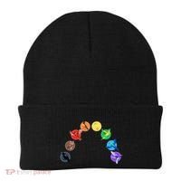 Bird Rainbow Lgbtq Queer Pride Owl Duck Hummingbird Parrot Beanie thumb 0