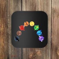 Bird Rainbow Lgbtq Queer Pride Owl Duck Hummingbird Parrot Coaster thumb 0