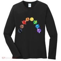 Bird Rainbow Lgbtq Queer Pride Owl Duck Hummingbird Parrot Women's Long Sleeve Shirt thumb 0
