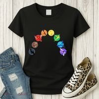 Bird Rainbow Lgbtq Queer Pride Owl Duck Hummingbird Parrot Women's T-Shirt thumb 3