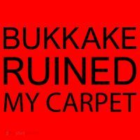 Bukkake Ruined My Carpet Funny Offensive Saying Santa Hat thumb 1