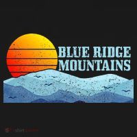 Blue Ridge Mountains Vintage Hiking Camping T-Shirt thumb 7