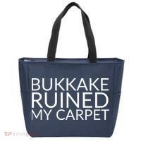 Bukkake Ruined My Carpet Funny Offensive Saying. Tote Bag thumb 0