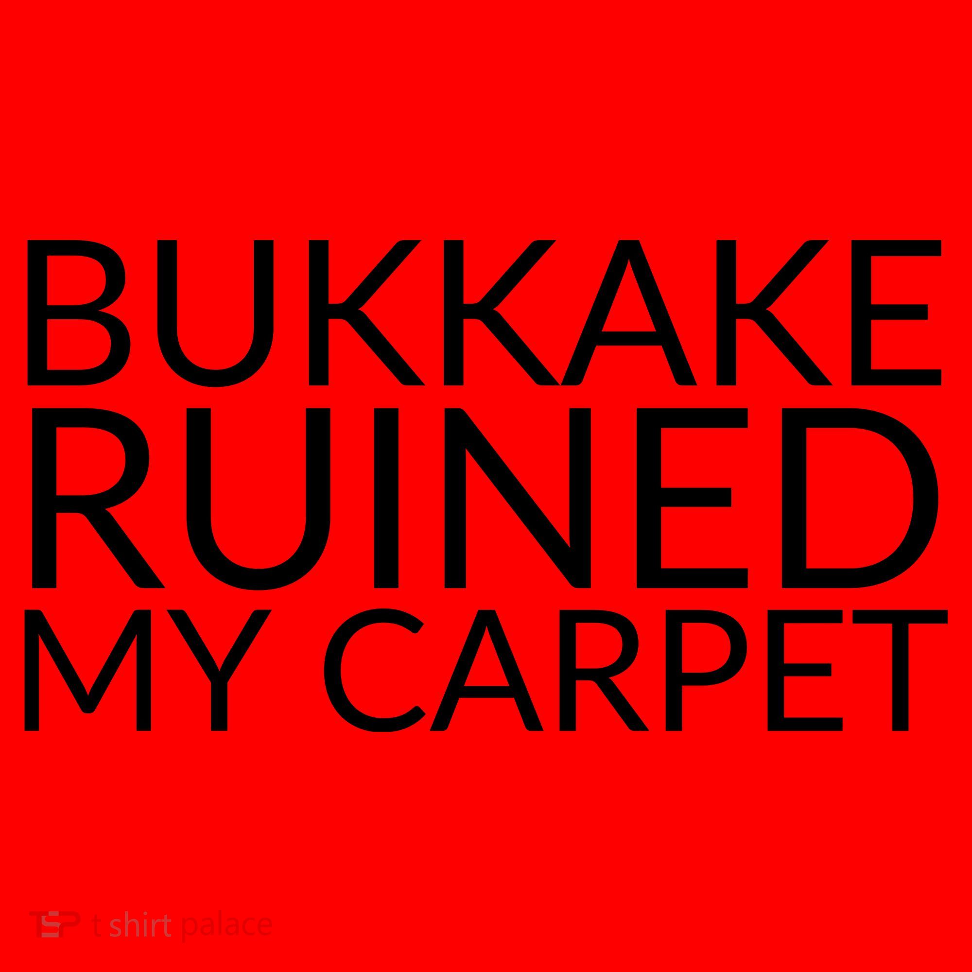 Bukkake Ruined My Carpet Funny Offensive Saying. Santa Hat