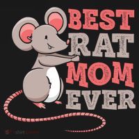Best Rat Mom Ever Cute Lover Animal Rats Mother Mommy Gift Women's Hoodie thumb 2