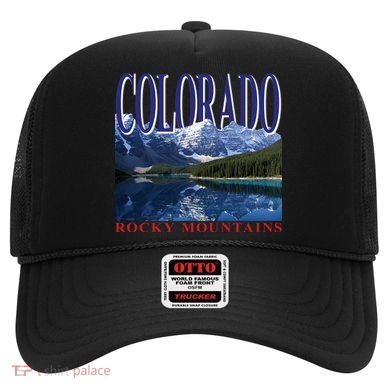 Beautiful Rocky Mountains Colorado Hat