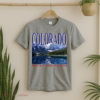 Beautiful Rocky Mountains Colorado T-Shirt thumb 2
