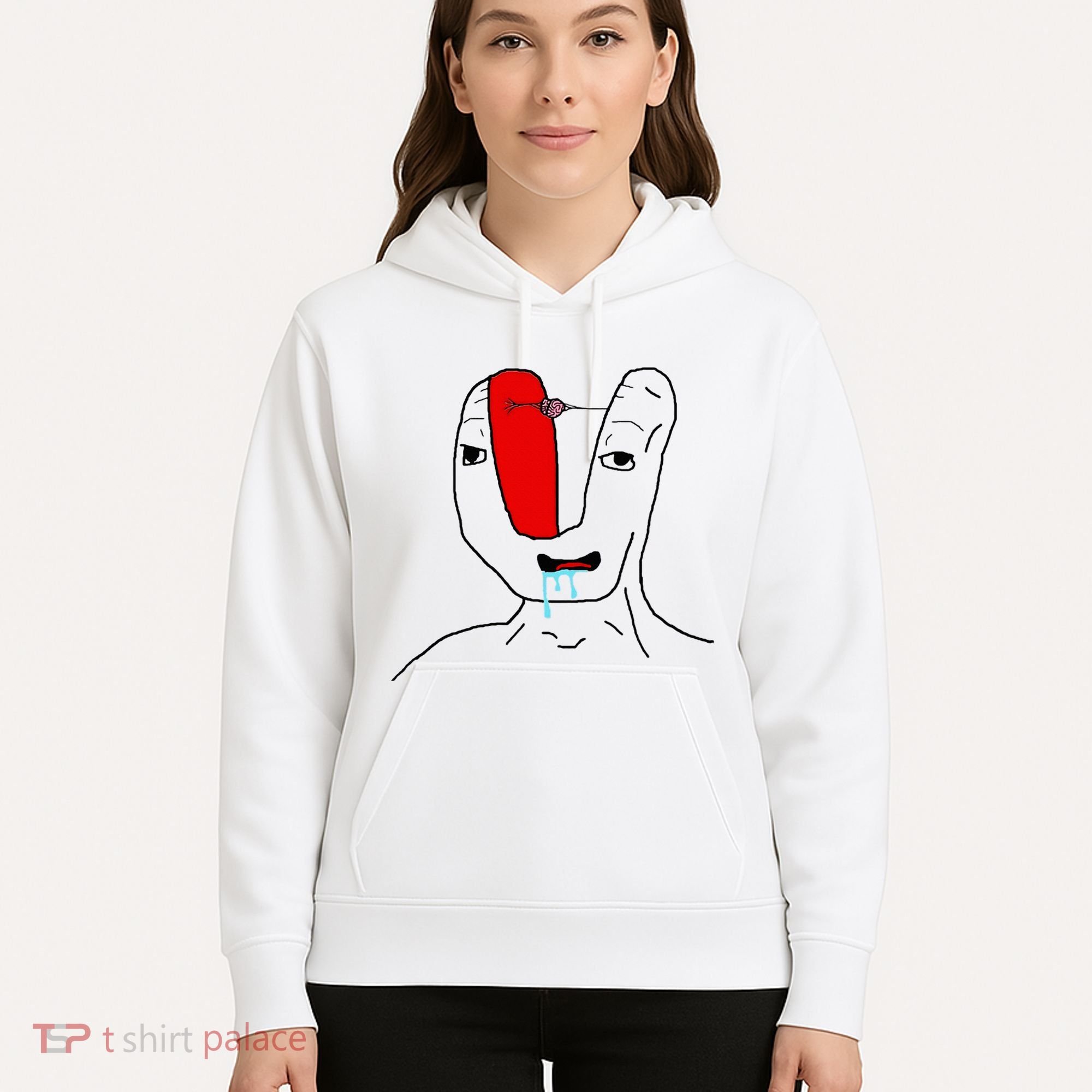 Brain Rot Meme Hoodie