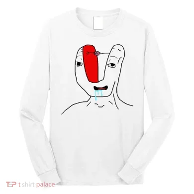 Brain Rot Meme Long Sleeve Shirt