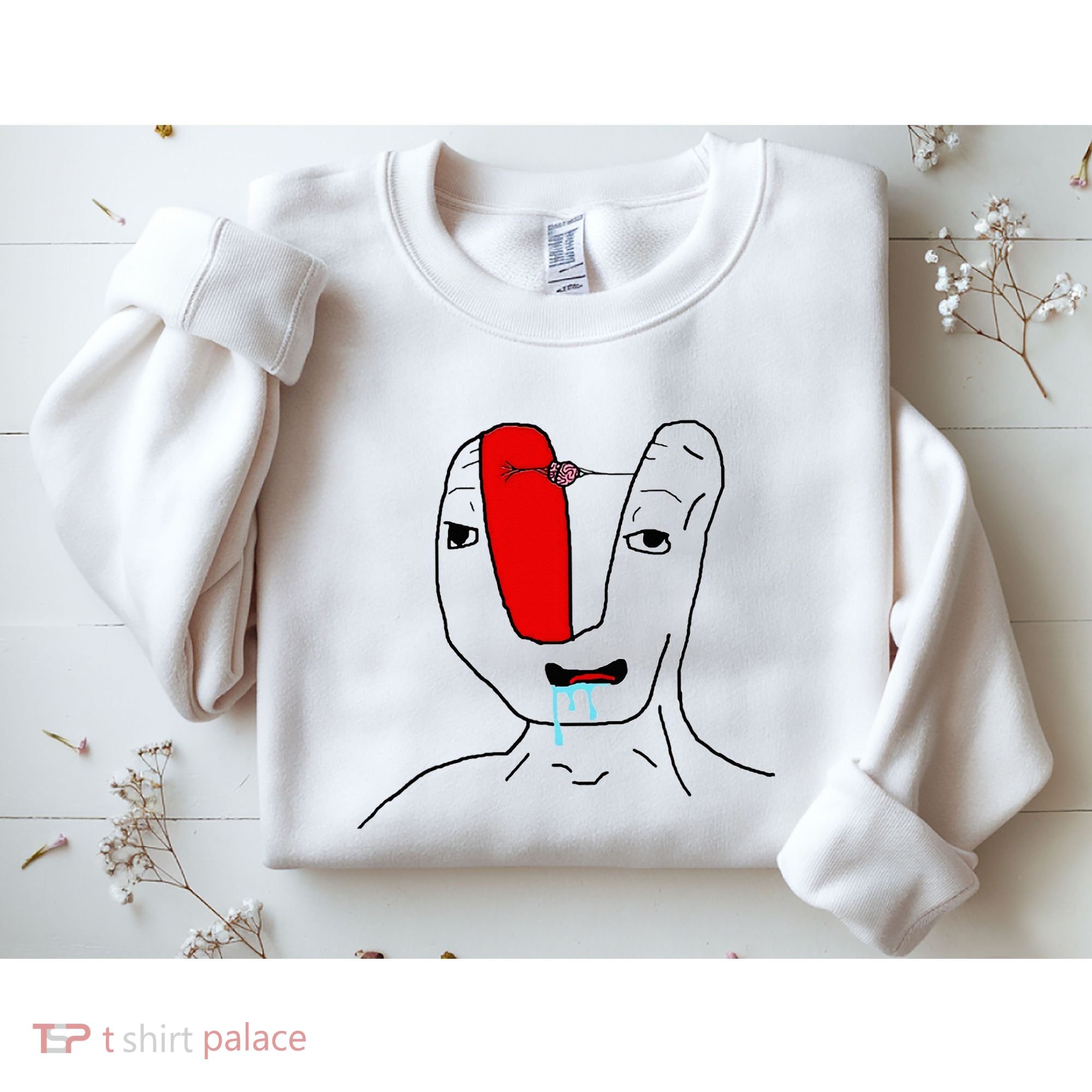 Brain Rot Meme Sweatshirt