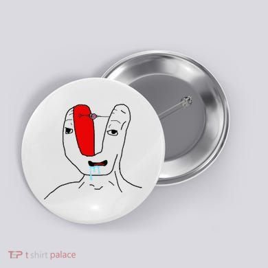 Brain Rot Meme Button