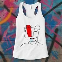 Brain Rot Meme Women's Tank Top thumb 3