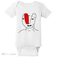 Brain Rot Meme Baby Bodysuit thumb 0