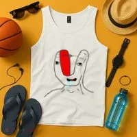 Brain Rot Meme Tank Top thumb 4