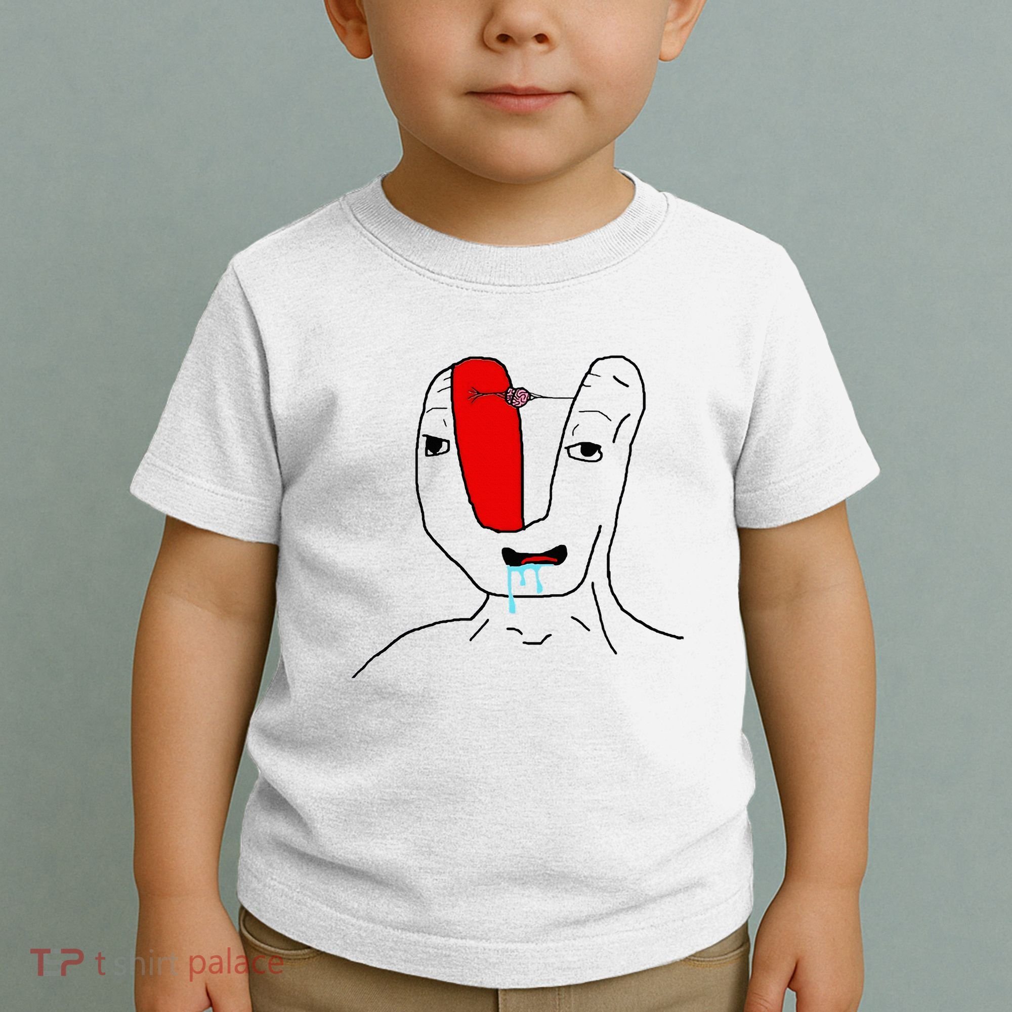 Brain Rot Meme Toddler T-Shirt