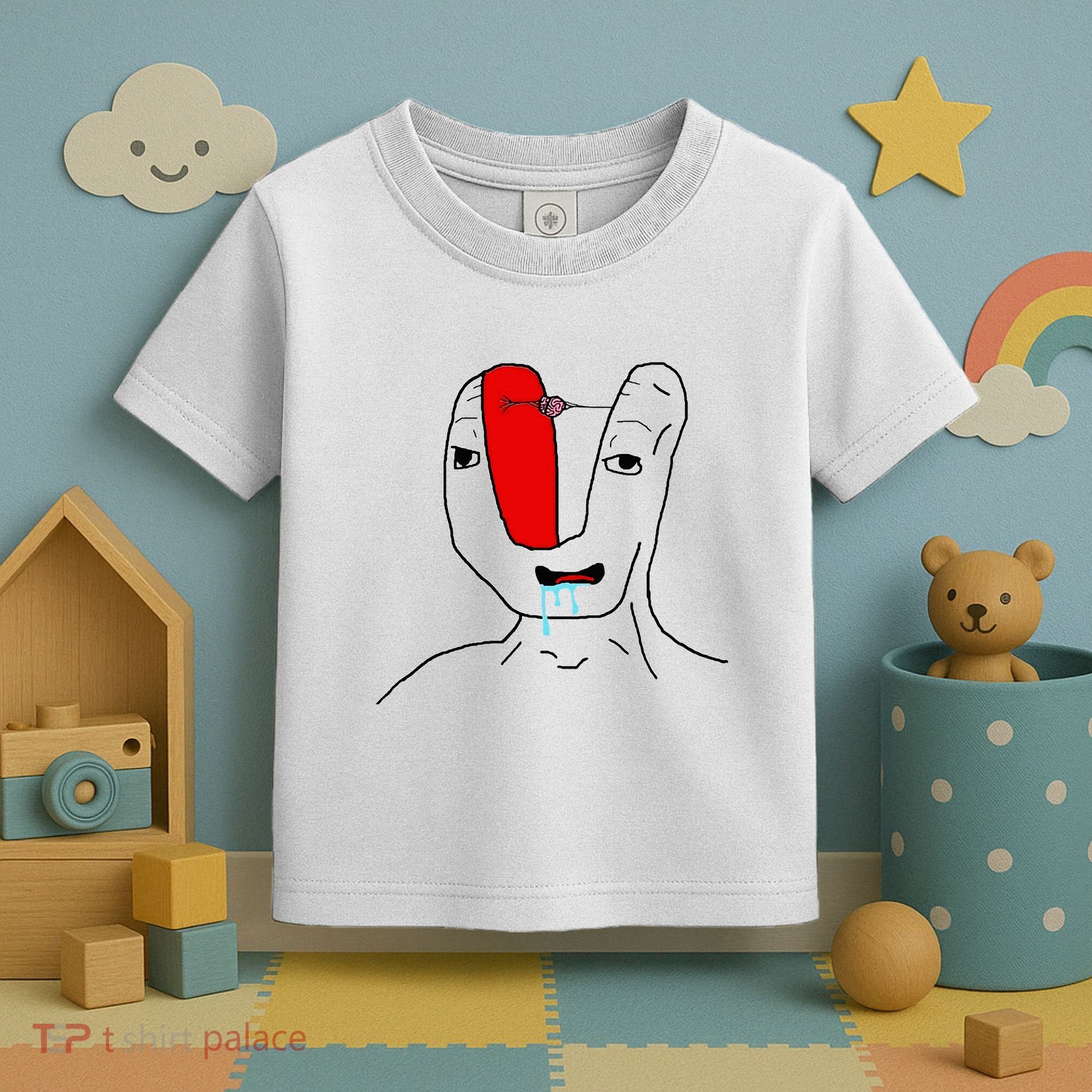 Brain Rot Meme Toddler T-Shirt