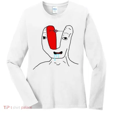 Brain Rot Meme Women's Long Sleeve Shirt