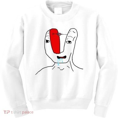 Brain Rot Meme Kids Sweatshirt