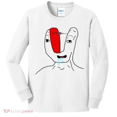 Brain Rot Meme Kids Long Sleeve Shirt
