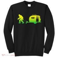 Bigfoot Rv Motorhome Camping Sasquatch Campervan Sweatshirt thumb 0