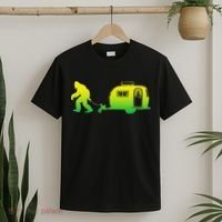 Bigfoot Rv Motorhome Camping Sasquatch Campervan T-Shirt thumb 2