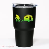 Bigfoot Rv Motorhome Camping Sasquatch Campervan Tumbler thumb 0
